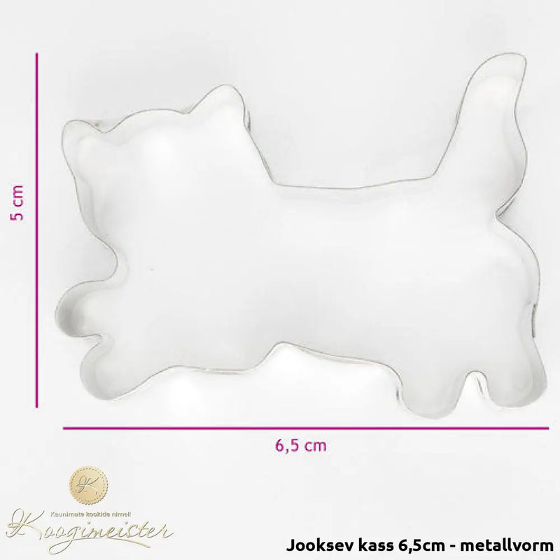 Jooksev Kass 6 5Cm - Metallvorm