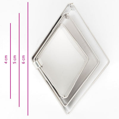 Kalliskivid 3Tk 4-6Cm - Metallvormid