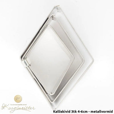 Kalliskivid 3Tk 4-6Cm - Metallvormid