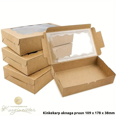 Kinkekarp Aknaga Pruun 109 X 178 38Mm Pakend