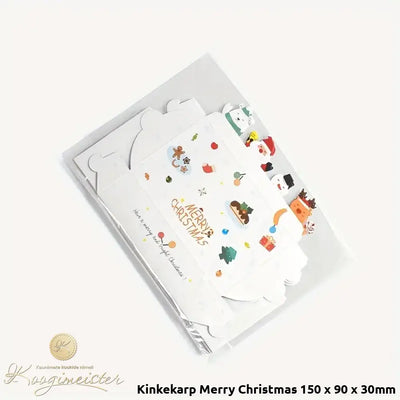 Kinkekarp Merry Christmas 150 X 90 30Mm