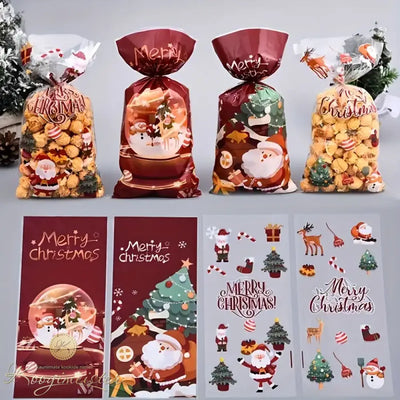 Kinkekotid Merry Christmas Mix 4Tk