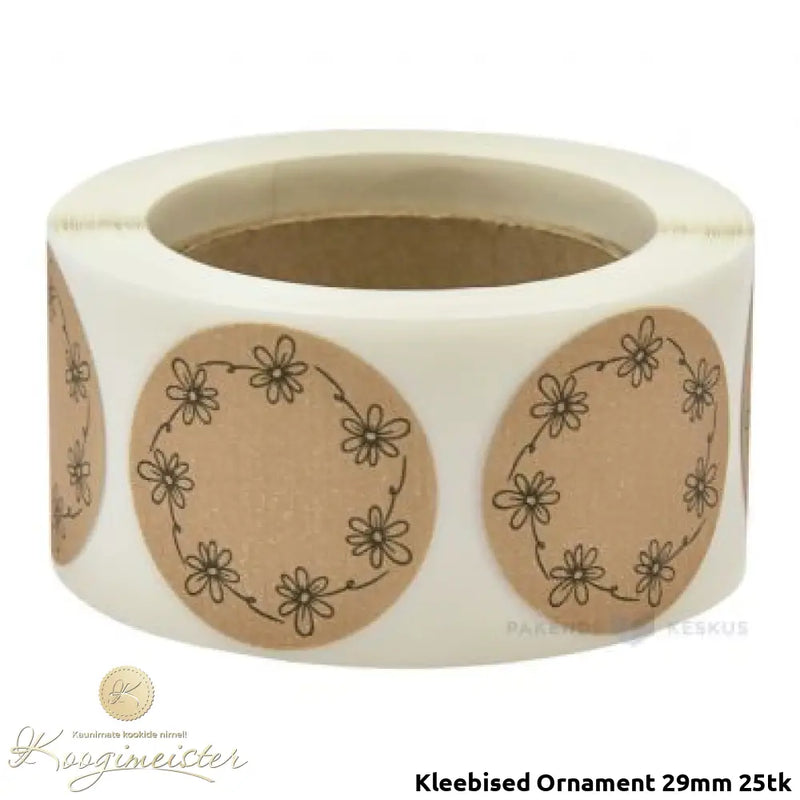 Kleebised Ornament 29Mm 25Tk