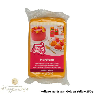 Kollane Martsipan Golden Yellow 250G Toidukaubad