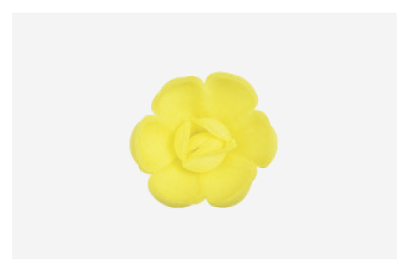 Vahvlist inglise roos kollane (35mm) 10tk