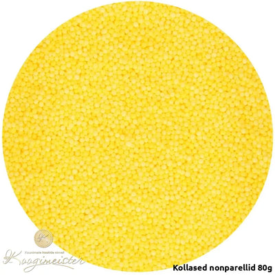 Kollased Nonparellid 80G Toidukaubad