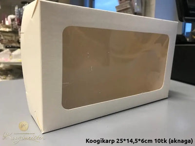 Koogikarp 25*14 5*6Cm 10Tk (Aknaga)