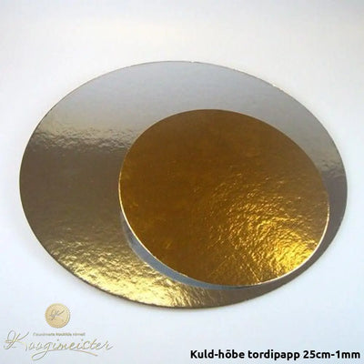 Kuld-Hõbe Tordipapp 25Cm-1Mm