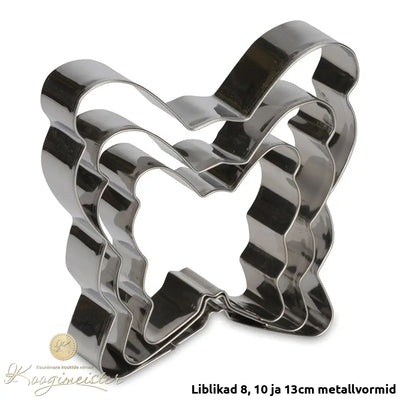 Liblikad 8 10 Ja 13Cm Metallvormid