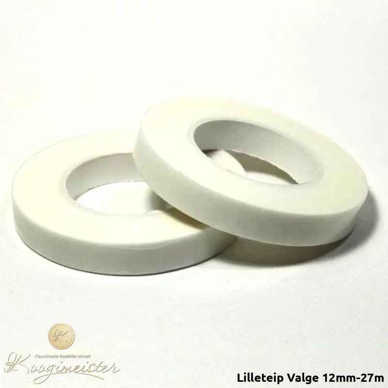 Lilleteip Valge 12Mm-27M