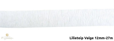 Lilleteip Valge 12Mm-27M