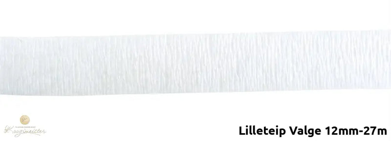 Lilleteip Valge 12Mm-27M