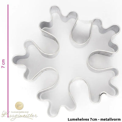 Lumehelves 7Cm - Metallvorm