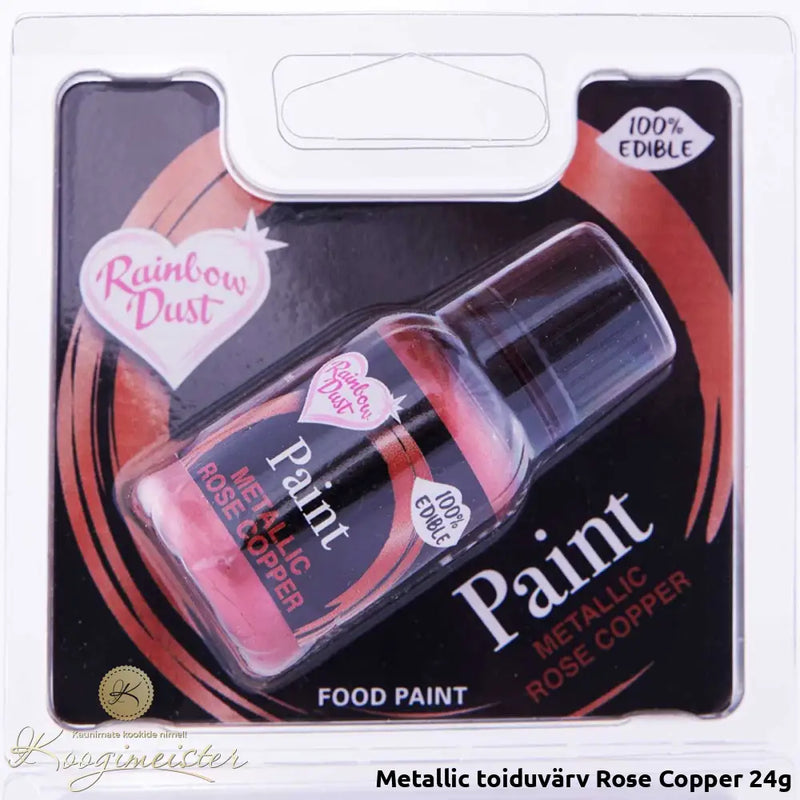 Metallic Toiduvärv Rose Copper 24G