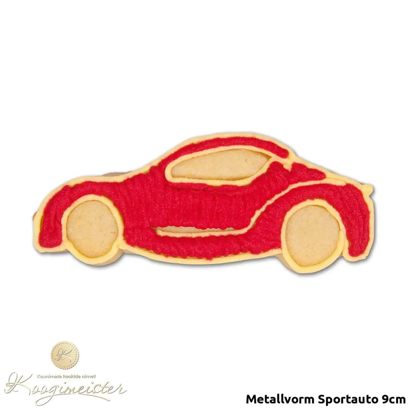 Metallvorm Sportauto 9Cm