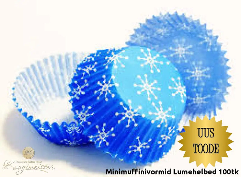 Minimuffinivormid Lumehelbed 100Tk