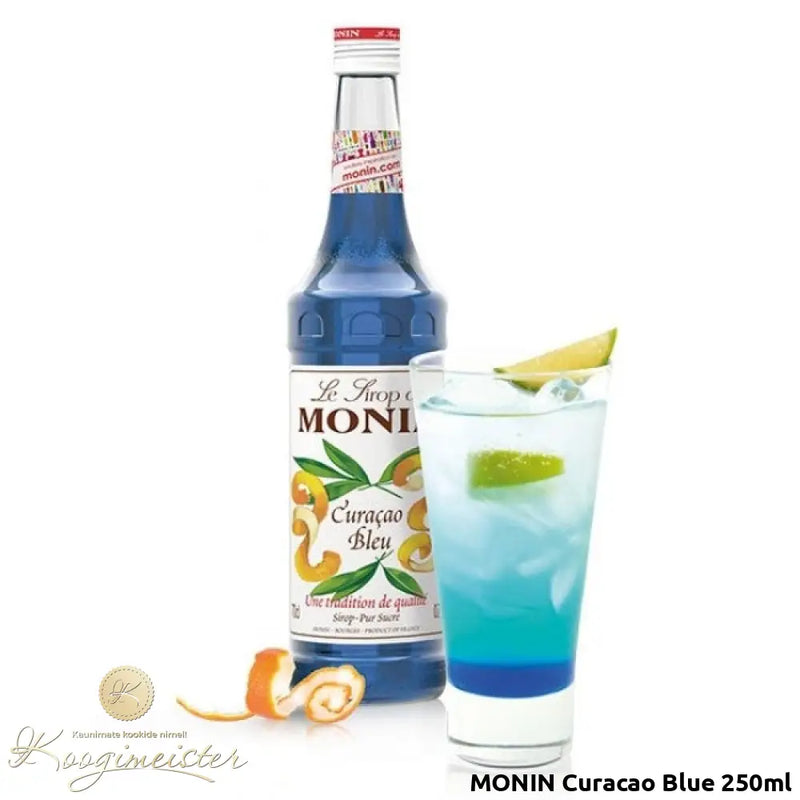 Monin Curacao Blue 250Ml Toidukaubad