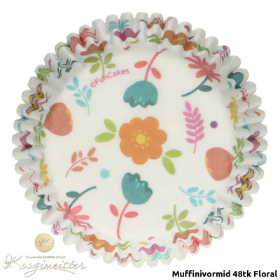 Muffinivormid 48Tk Floral