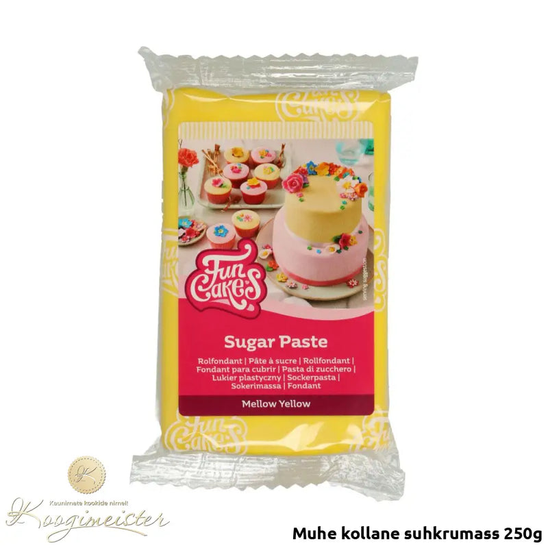 Muhe Kollane Suhkrumass 250G Toidukaubad