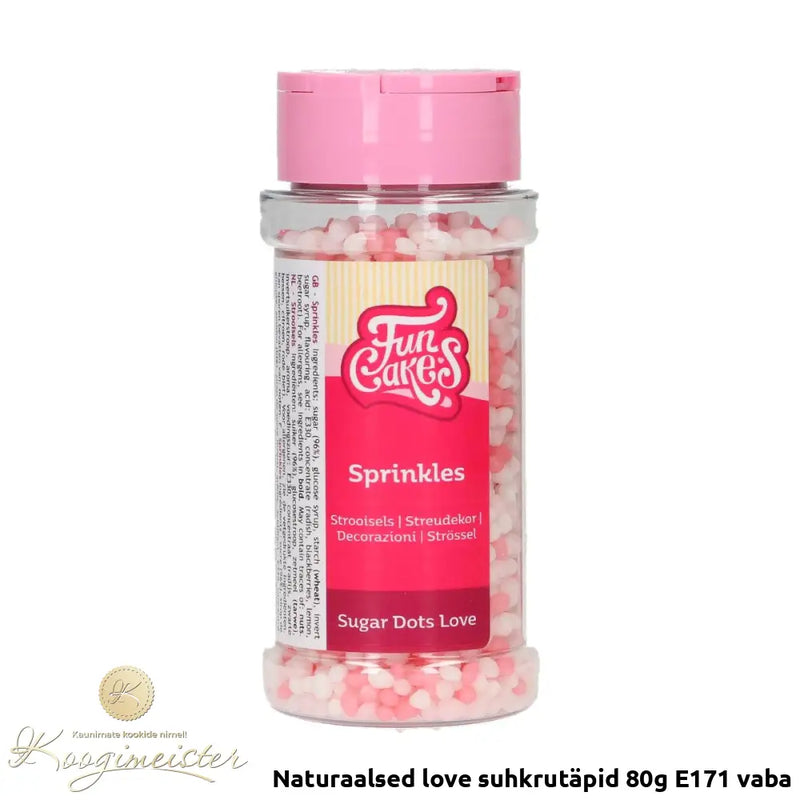 Naturaalsed Love Suhkrutäpid 80G E171 Vaba Toidukaubad