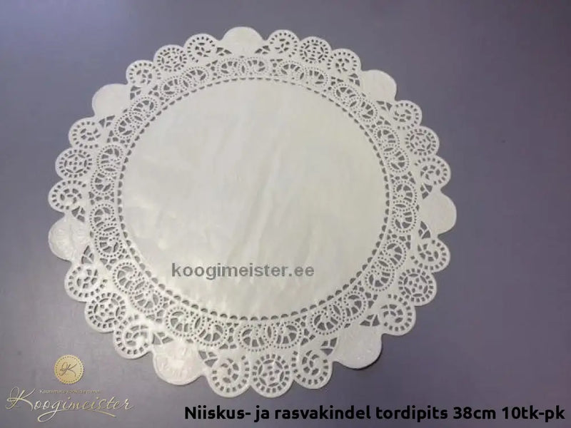 Niiskus- Ja Rasvakindel Tordipits 38Cm 10Tk-Pk