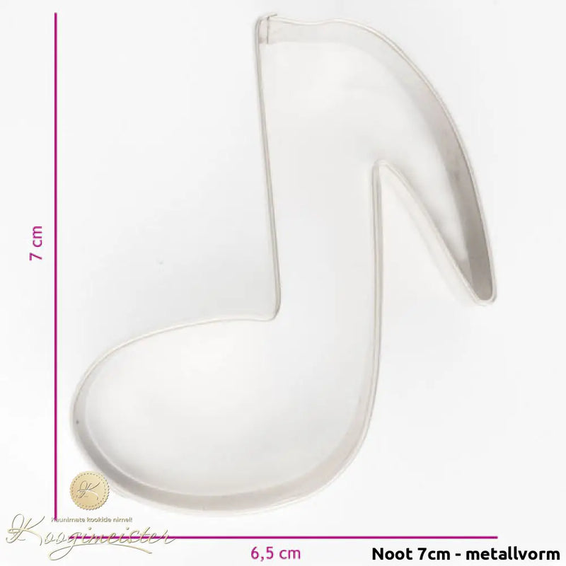 Noot 7Cm - Metallvorm