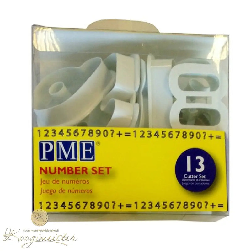 Numbrite Vormid (13Tk) Pme