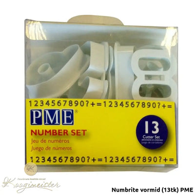 Numbrite Vormid (13Tk) Pme