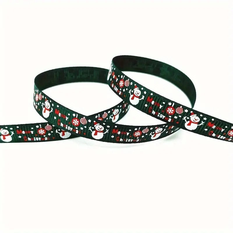 Jõulumustriga Pael 10Mm/4.5M Valik Multicolor / Roheline Lumememm