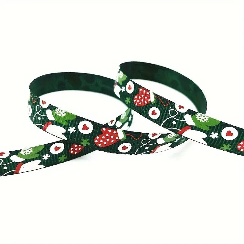 Jõulumustriga Pael 10Mm/4.5M Valik Multicolor / Punane Kinnas