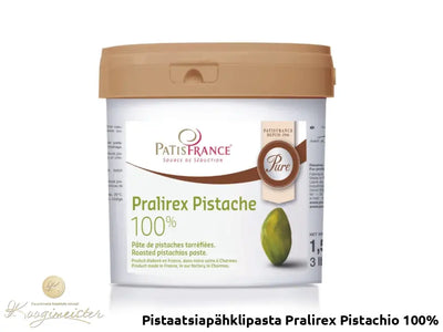 Pistaatsiapähklipasta Pralirex Pistachio 100% Toidukaubad