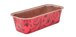 Ühekordne Küpsetusvorm/Kaas Punane-Must Vorm 8Cm Punane/Must