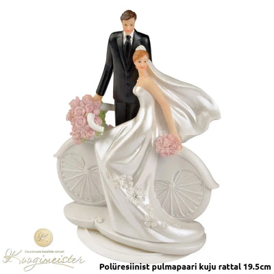 Polüresiinist Pulmapaari Kuju Rattal 19.5Cm