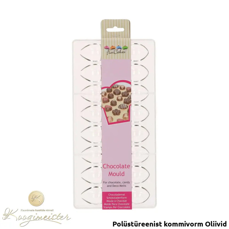Polüstüreenist kommivorm Oliivid