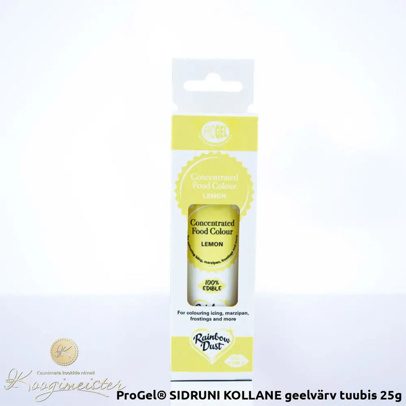 Progel® Sidruni Kollane Geelvärv Tuubis 25G