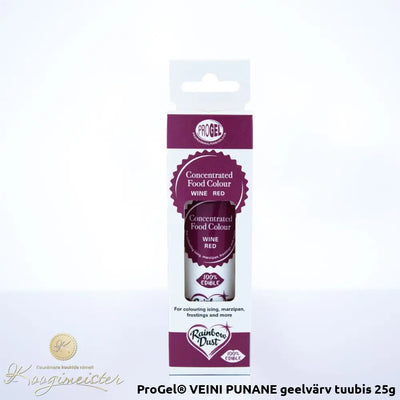 Progel® Veini Punane Geelvärv Tuubis 25G