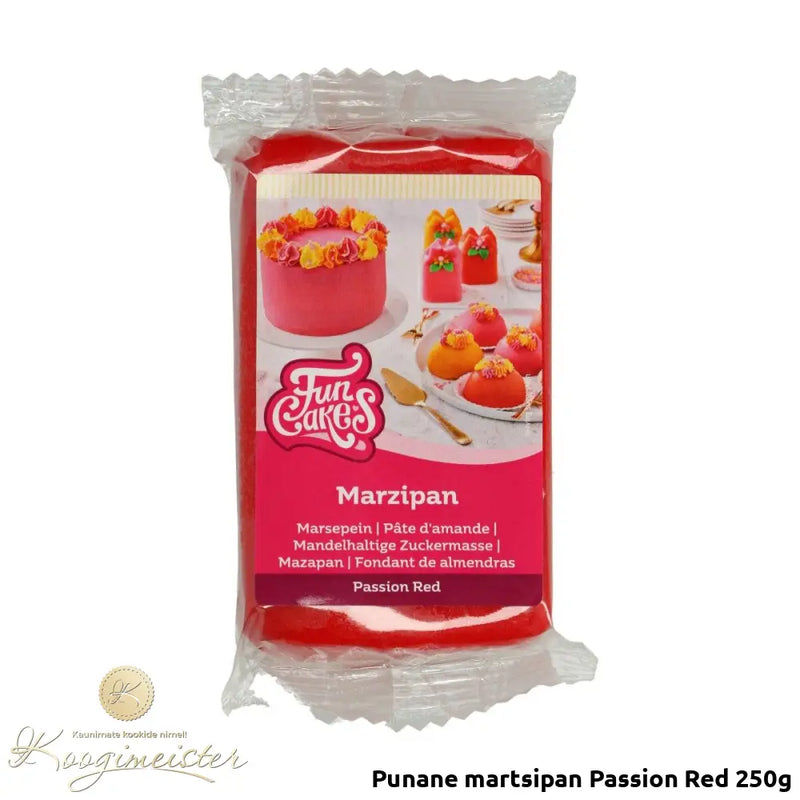 Punane Martsipan Passion Red 250G Toidukaubad