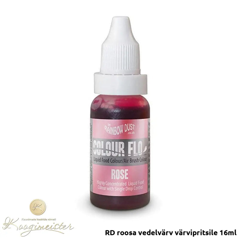 Rd Roosa Vedelvärv Värvipritsile 16Ml