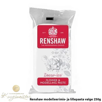 Renshaw Modelleerimis- Ja Lillepasta Valge 250G E171 Vaba