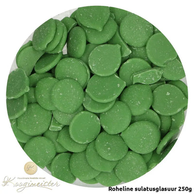 Roheline Sulatusglasuur 250G Toidukaubad