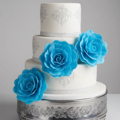 Vahvlist Hiina Roos Sinine 70Mm Toidukaubad