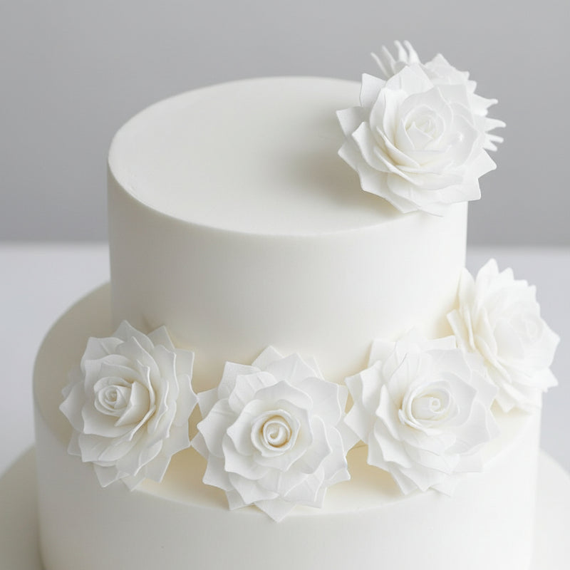 Vahvlist Rosalia Valge 4.5Cm Toidukaubad