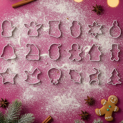 10Cm Piparkoogivormide Komplekt 18Tk