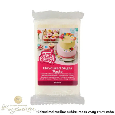 Sidrunimaitseline Suhkrumass 250G E171 Vaba Toidukaubad