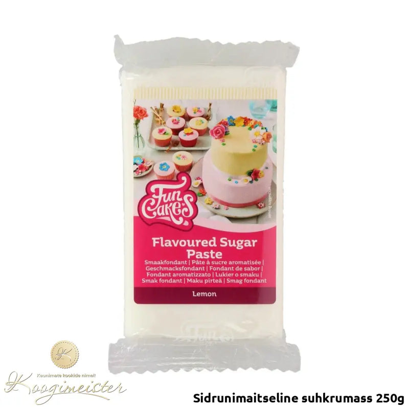 Sidrunimaitseline Suhkrumass 250G E171 Vaba Toidukaubad