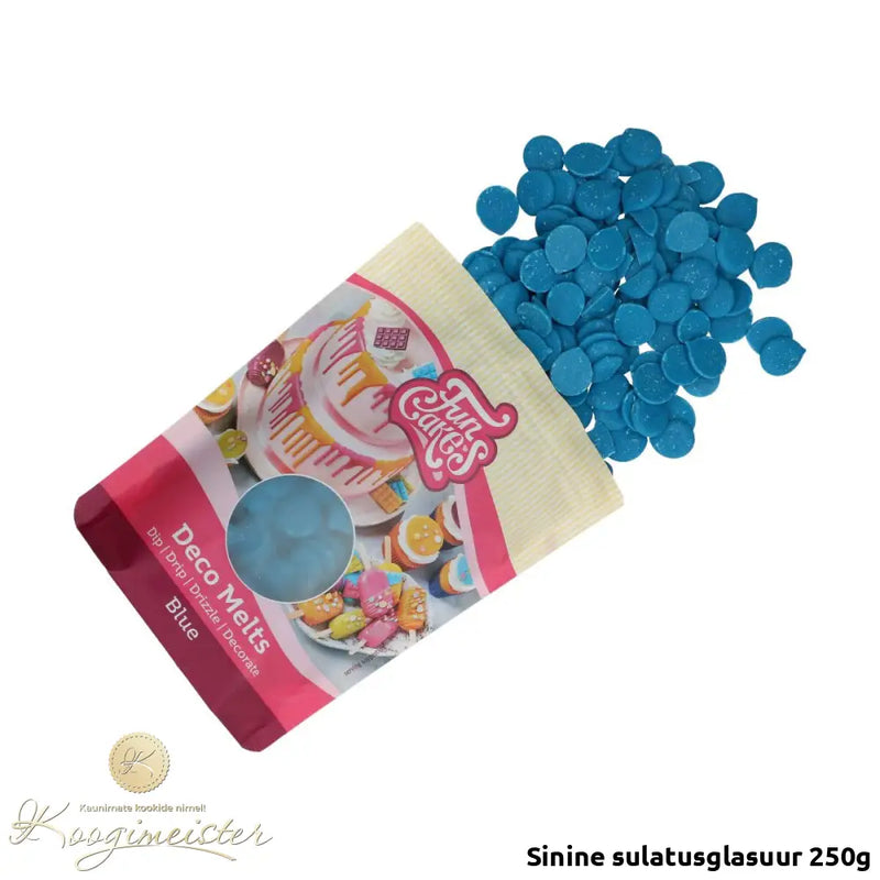 Sinine Sulatusglasuur 250G Toidukaubad