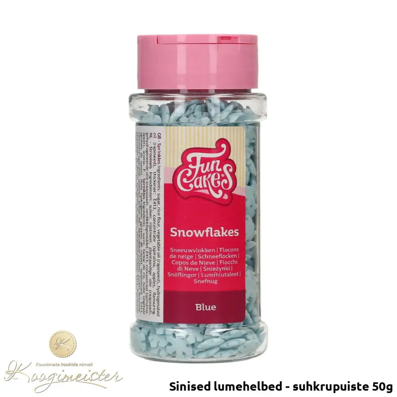 Sinised Lumehelbed - Suhkrupuiste 50G Toidukaubad