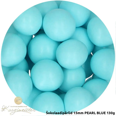 Šokolaadipärlid 15Mm Pearl Blue 130G Toidukaubad