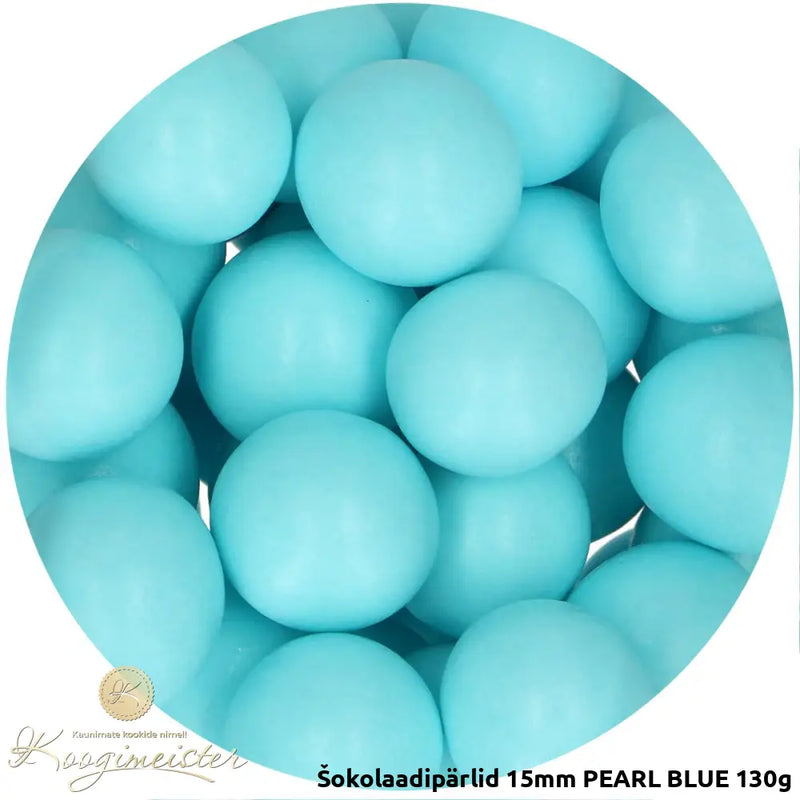 Šokolaadipärlid 15Mm Pearl Blue 130G Toidukaubad