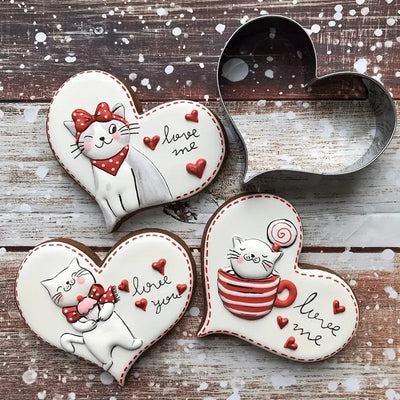 Metallvorm Süda 5 X 6 5Cm